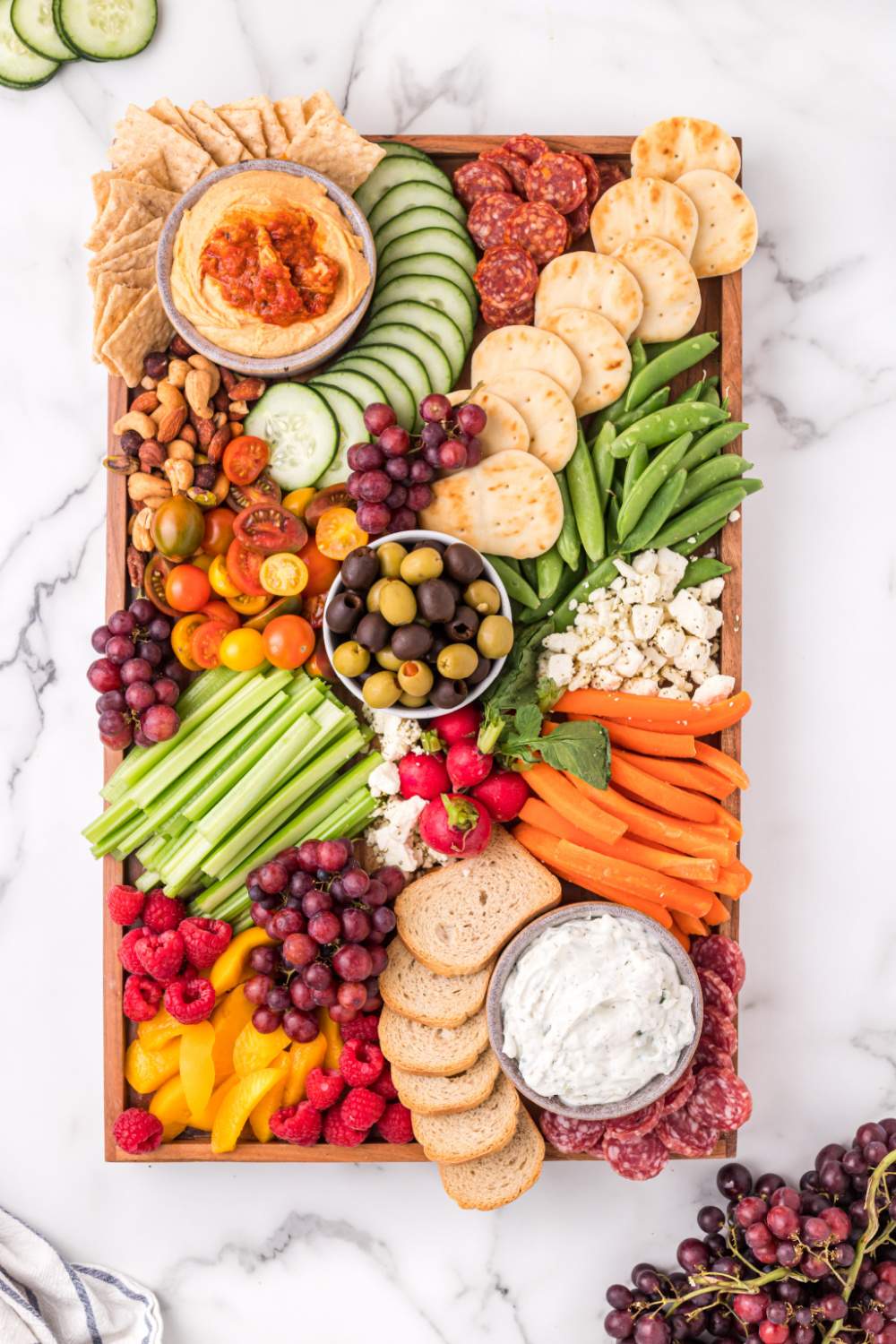 Greek Charcuterie Board - Family Fresh Meals