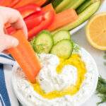 Tzatziki Sauce with vegetables