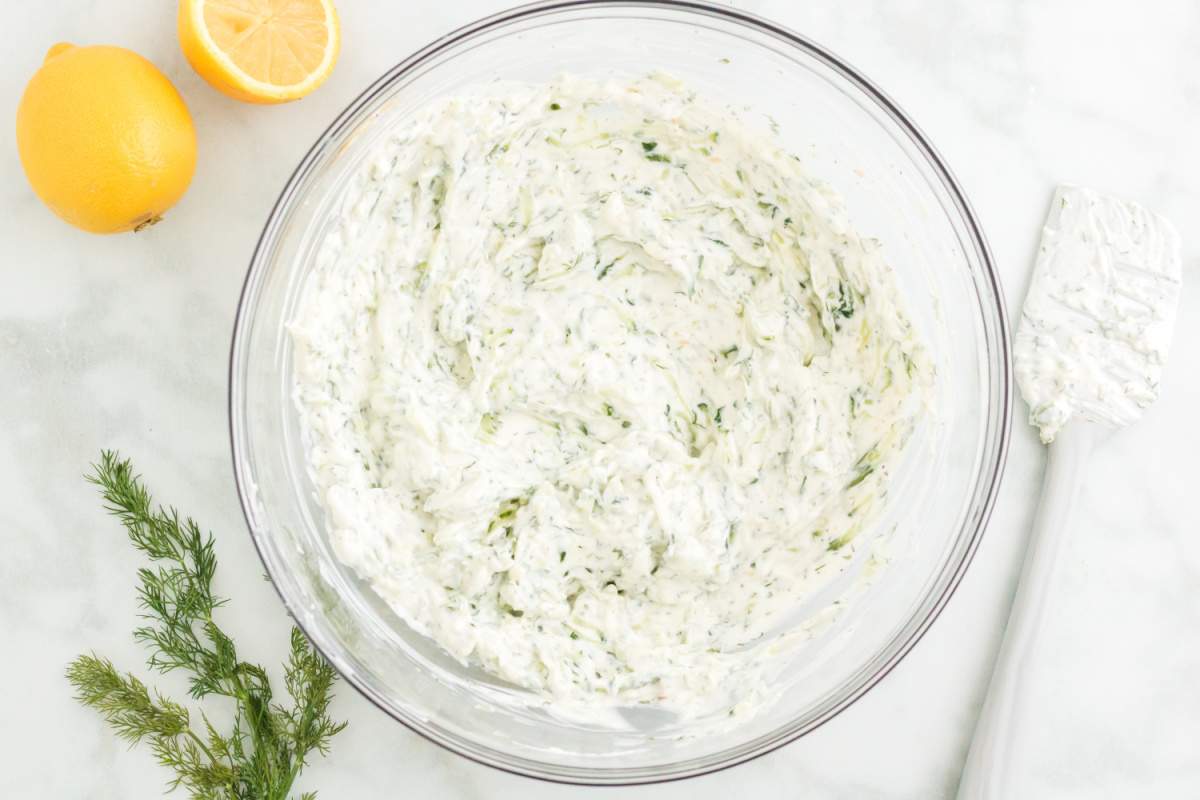 Tzatziki Sauce in a bowl