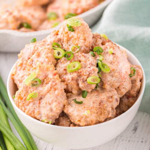 Bang Bang Shrimp in a bowl