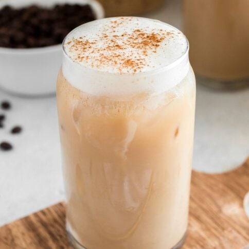 Brown Sugar Oat Milk Espresso (Copycat Starbucks) recipe from Family Fresh Meals