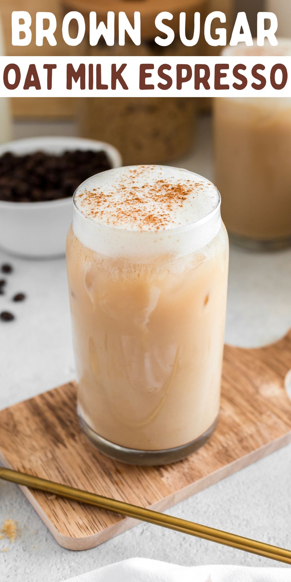 Now you can make the popular vegan, dairy-free, gluten-free drink at home with my Brown Sugar Oat Milk Espresso (Starbucks Copycat) recipe. via @familyfresh