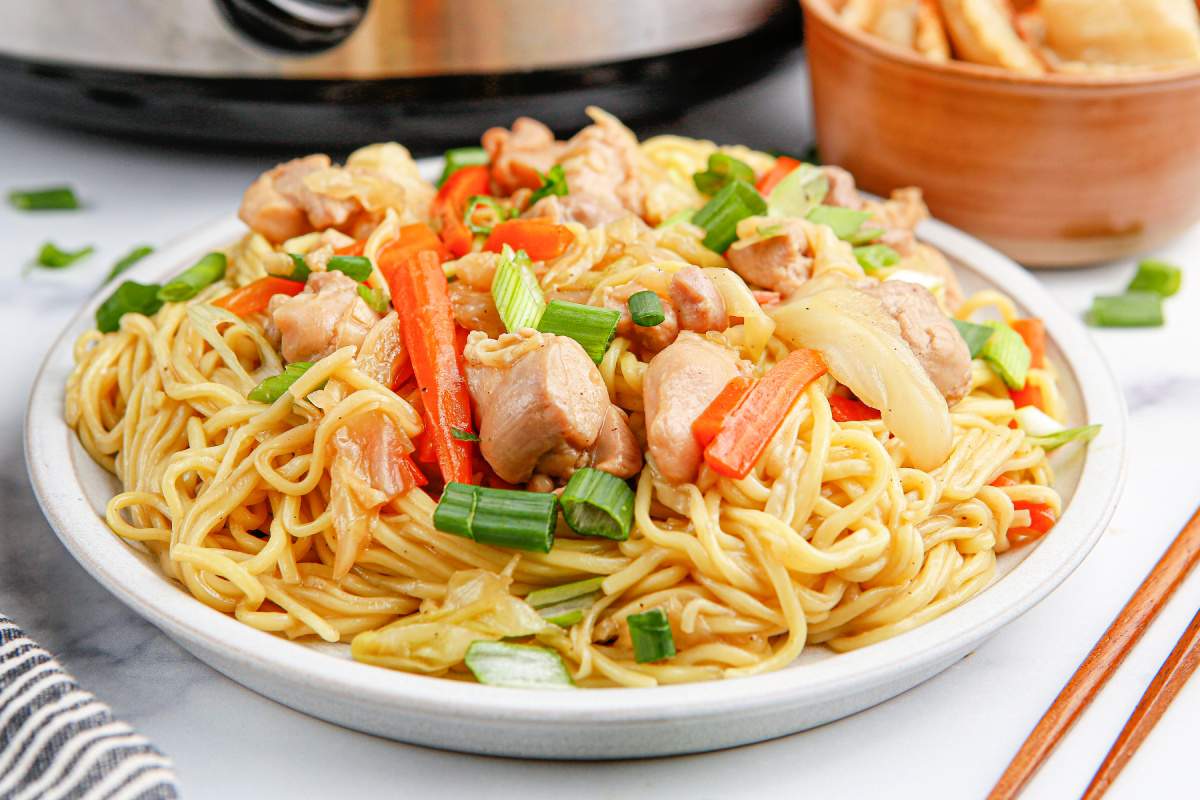 Slow Cooker Chicken Chow Mein Family Fresh Meals