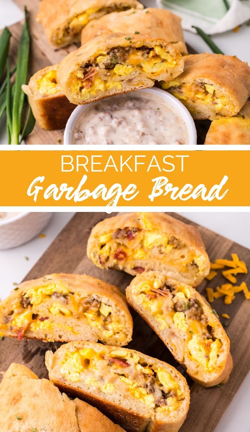 Looking for a quick and delicious breakfast option that will start your day off, right? Look no further than this Breakfast Garbage Bread! via @familyfresh