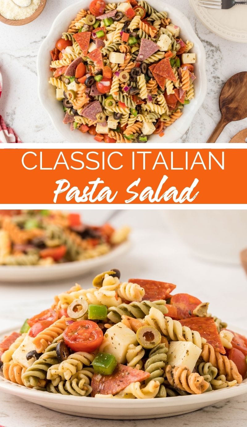 Classic Italian Pasta Salad - Family Fresh Meals