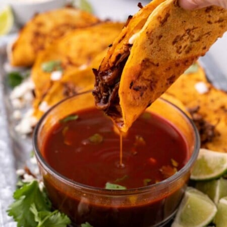 Slow Cooker Birria Tacos