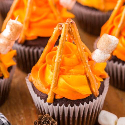 Bonfire Cupcakes