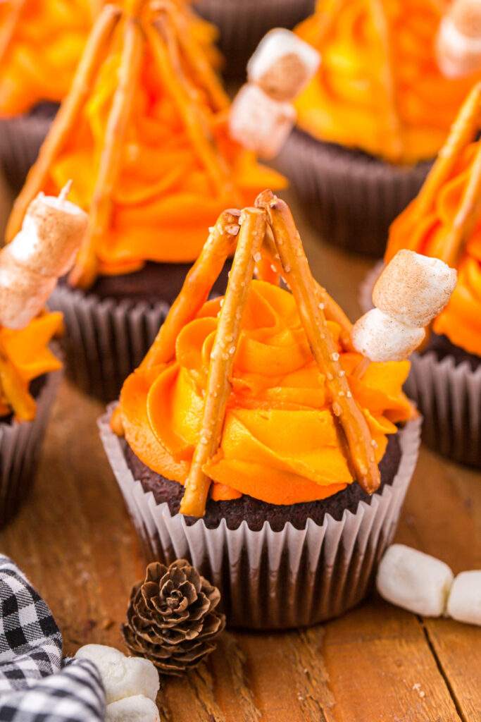 Bonfire Cupcakes