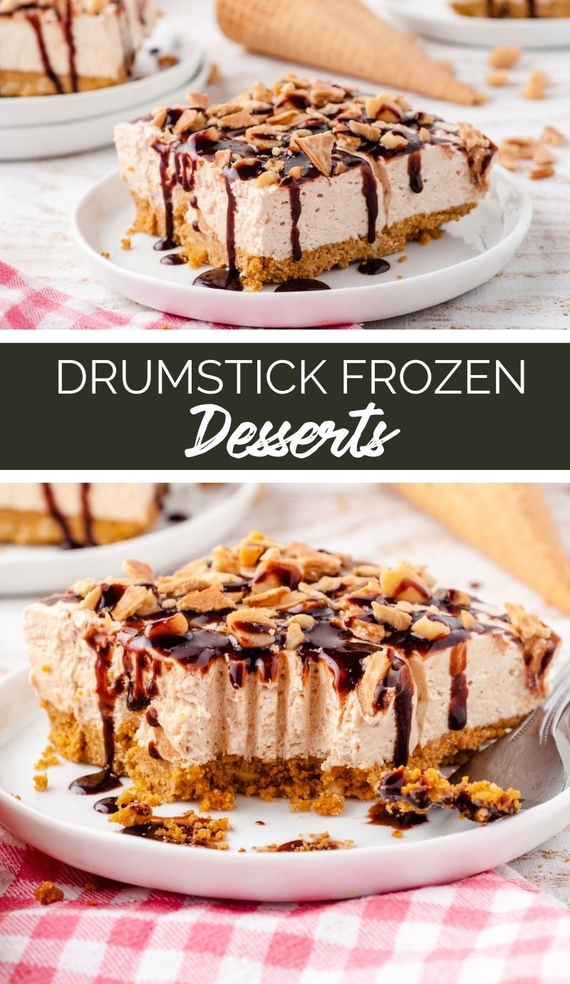 This Drumstick Frozen Dessert is a great crowd-pleasing dessert, and is particularly great when served with extra toppings. via @familyfresh