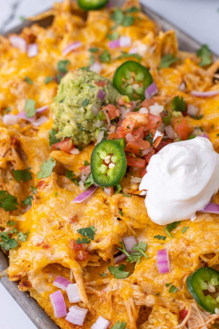 Slow Cooker Chicken Nachos