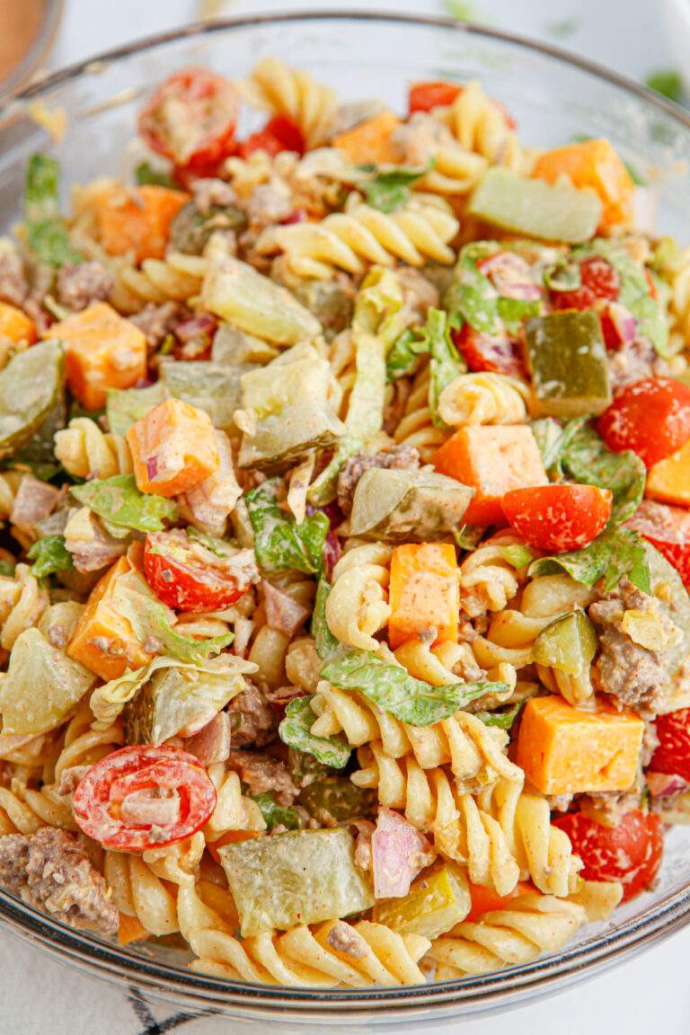 Big Mac Pasta Salad