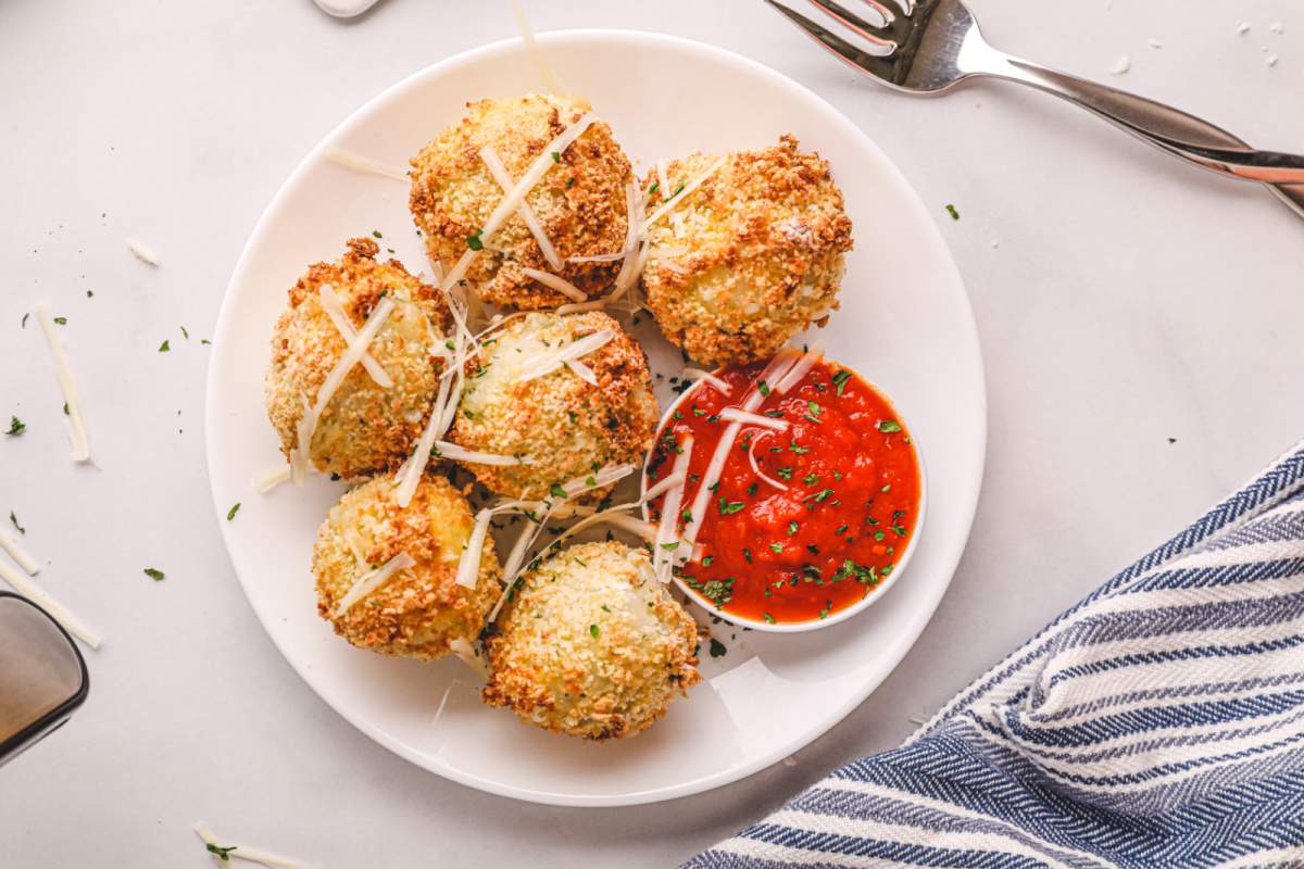 Air Fryer Arancini Rice Balls