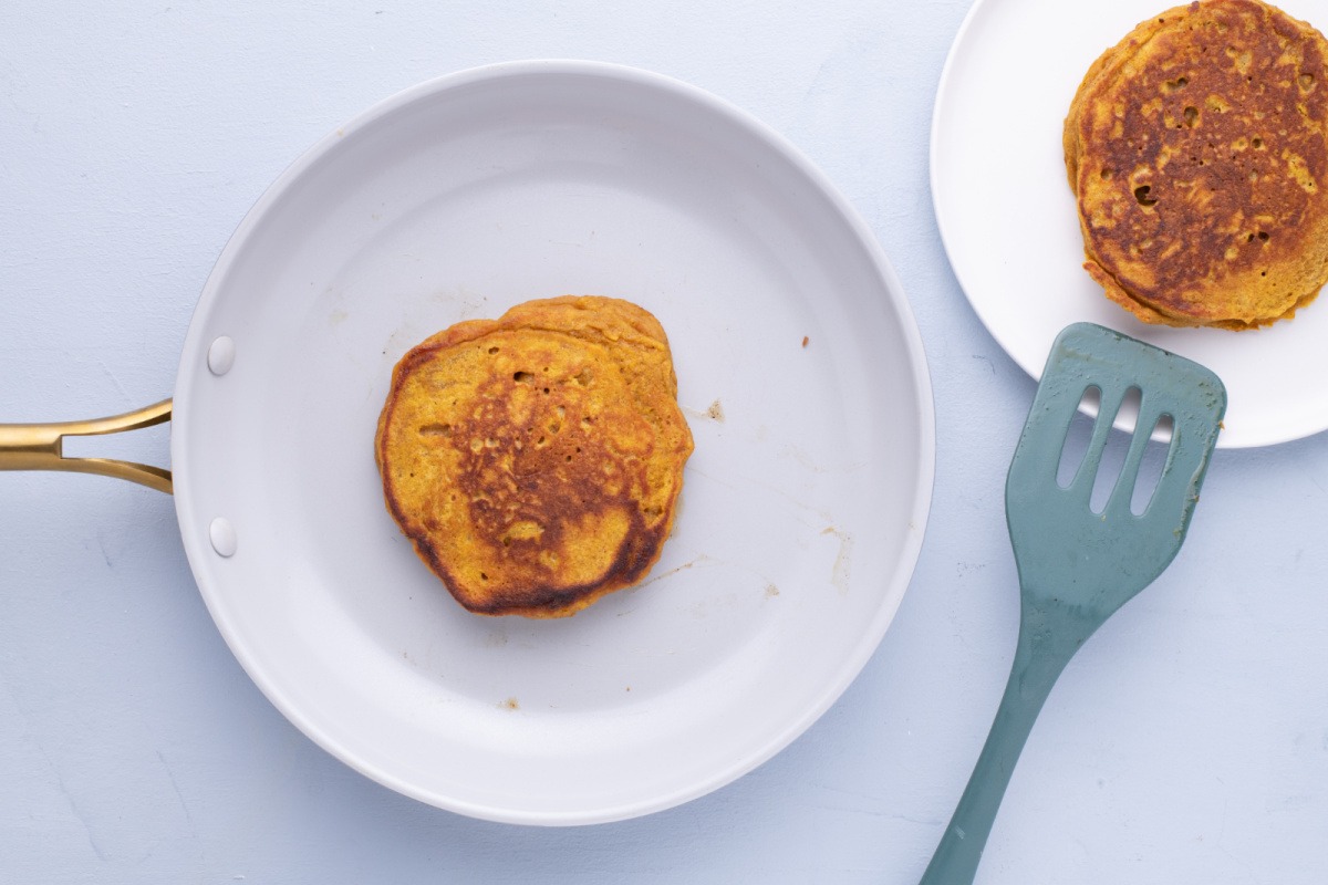 pancake in a pan