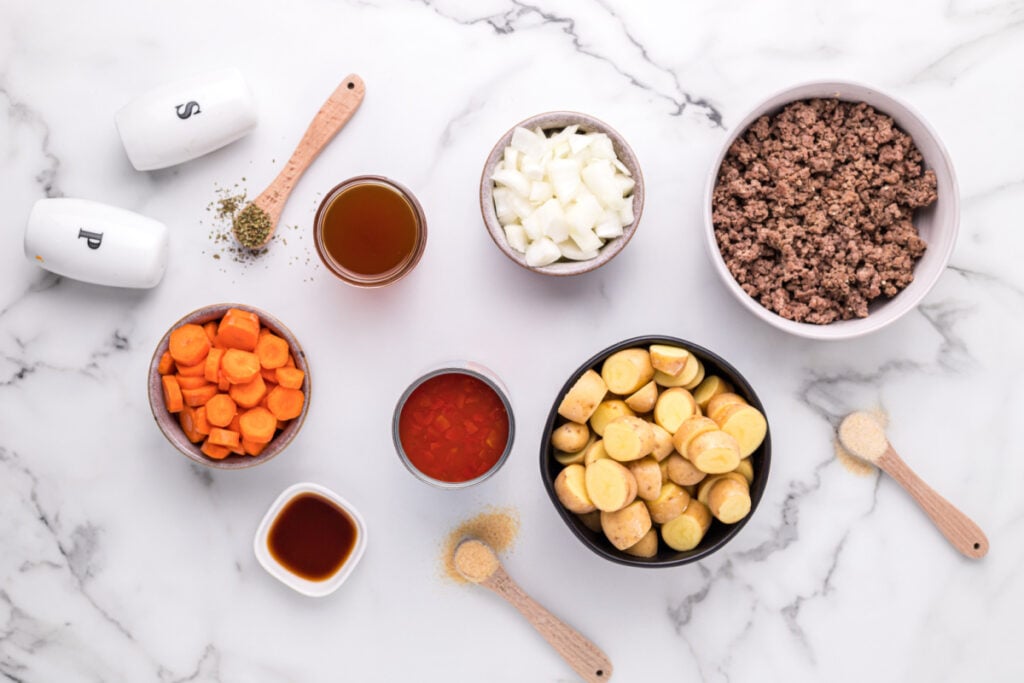 ingredients for slow cooker poor man's stew