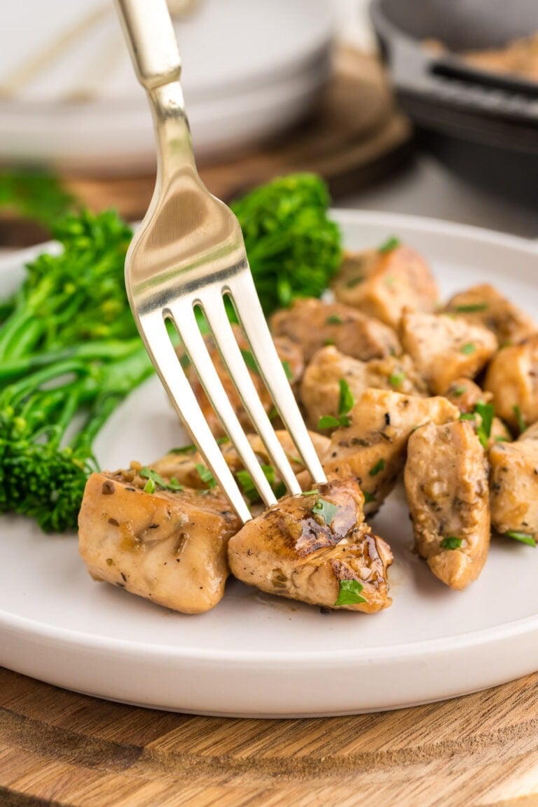 Garlic Butter Chicken Bites