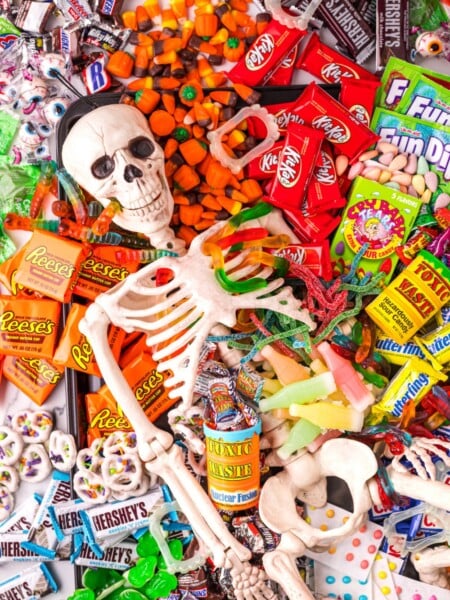 Trick or Treat Halloween Candy Board