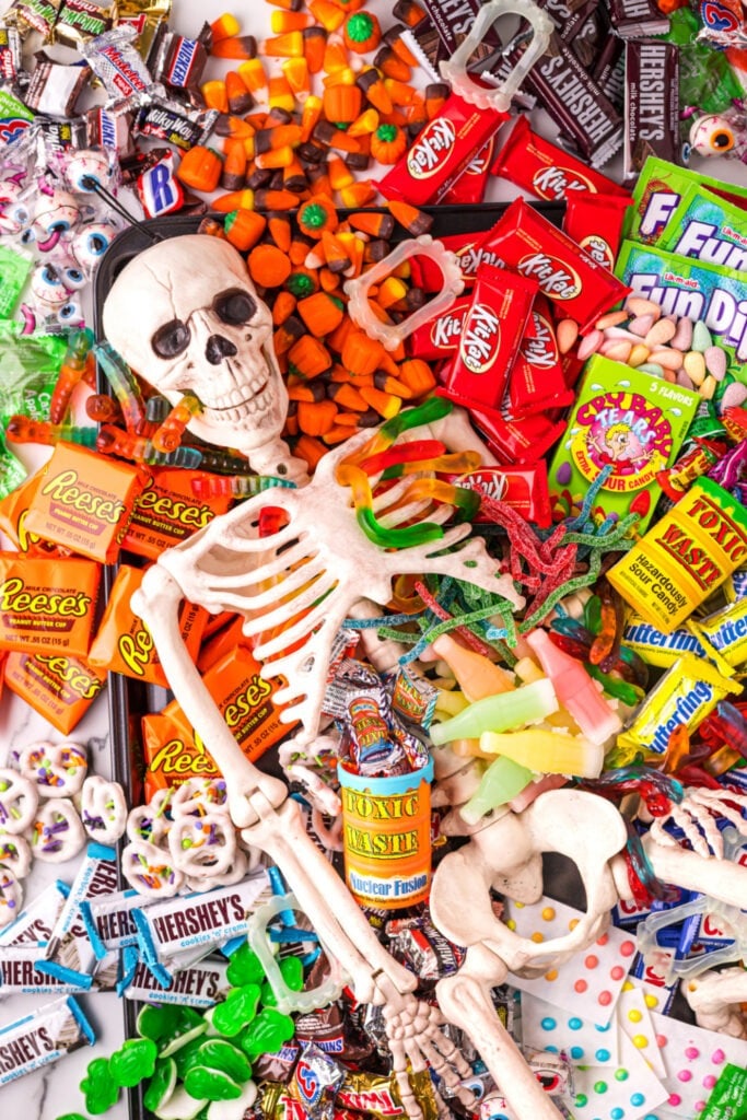 Trick or Treat Halloween Candy Board