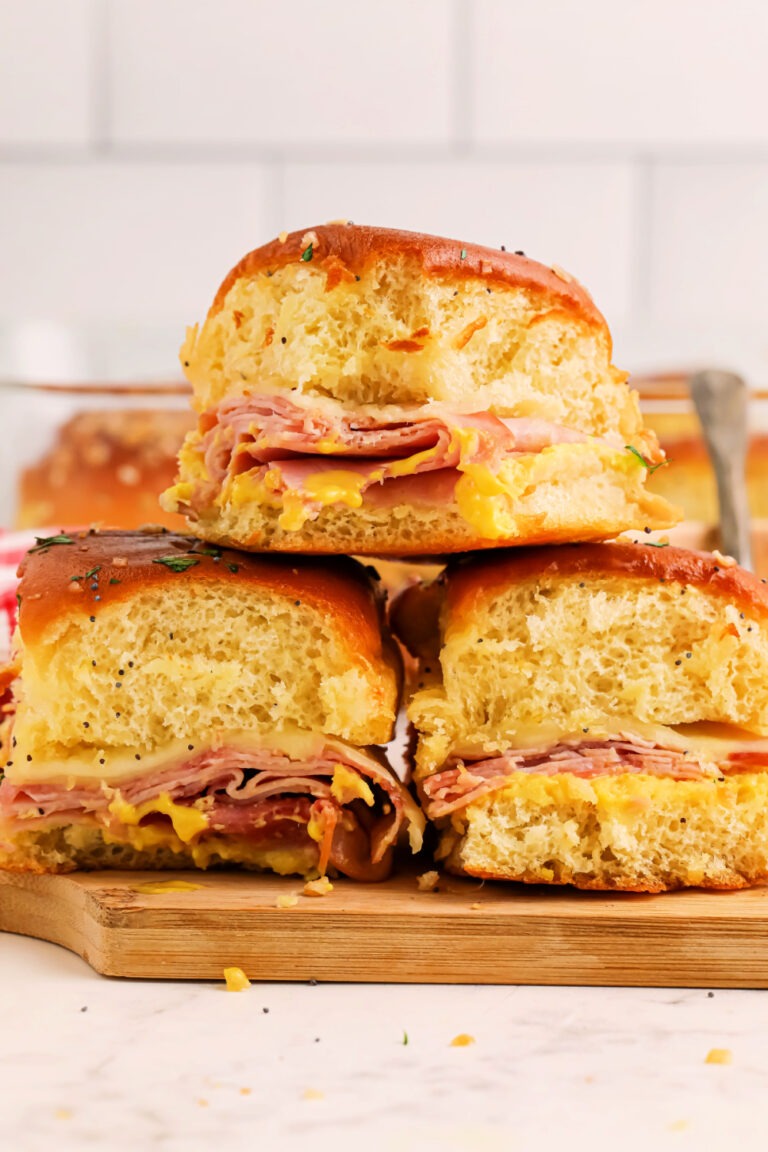 Honey Mustard Ham and Cheese Sliders