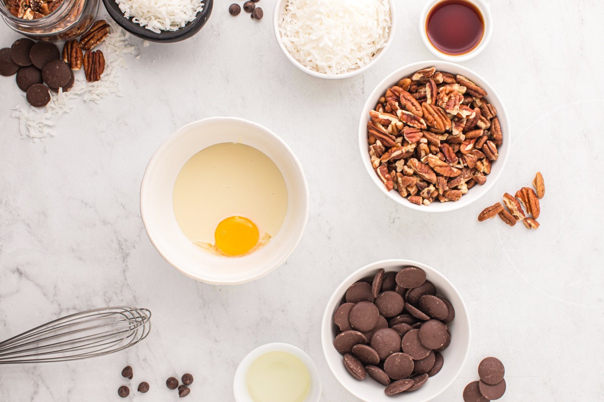 egg yolk added to condensed milk