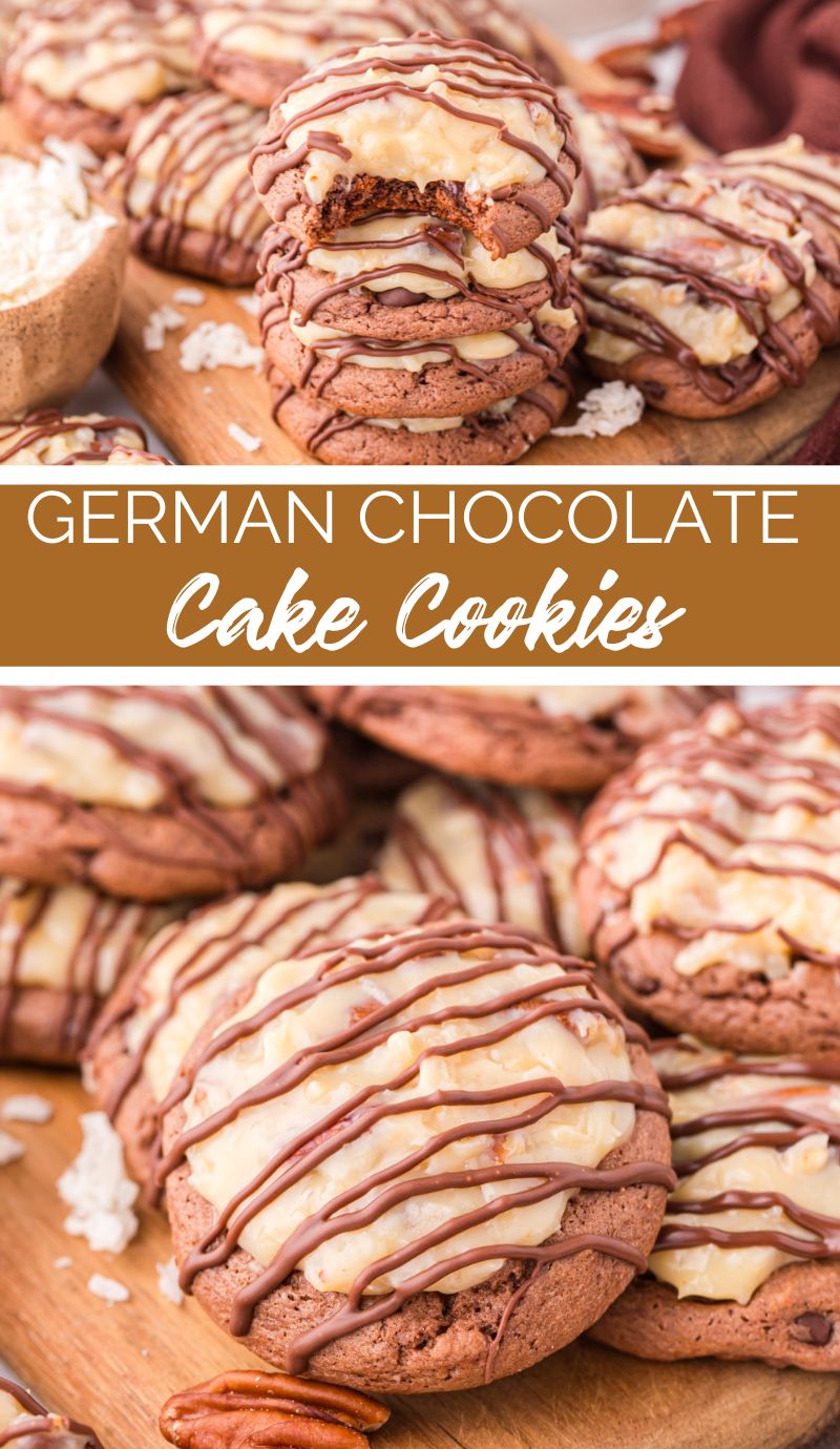 Enjoy our special German Chocolate Cake Cookies, made with love to bring you a mix of deep chocolate taste with a sweet filling. via @familyfresh