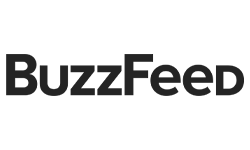 Buzzfeed logo.