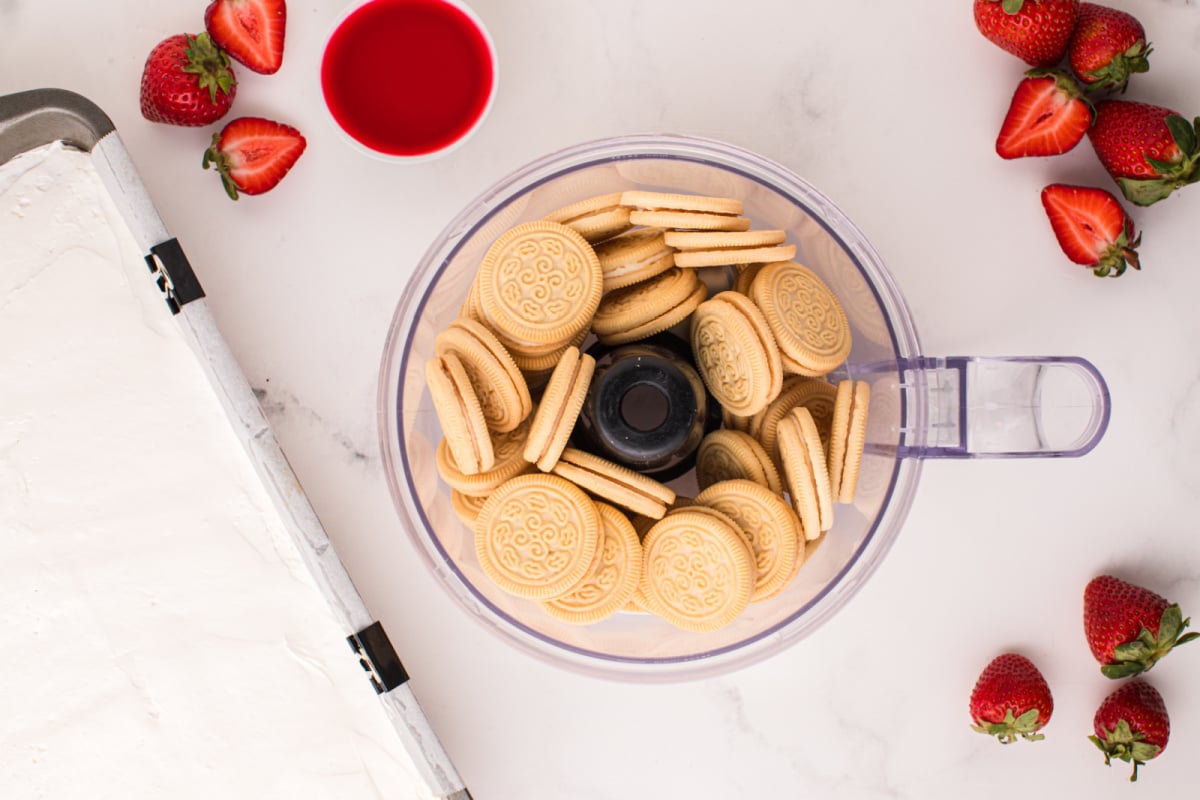 cookies in food processor