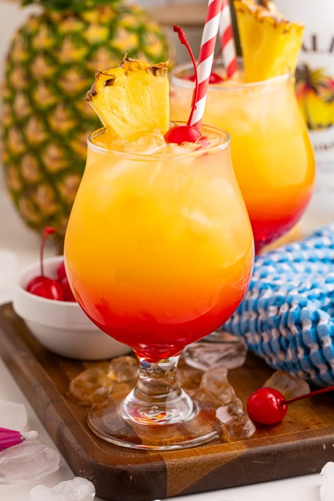 Malibu Sunset Cocktails