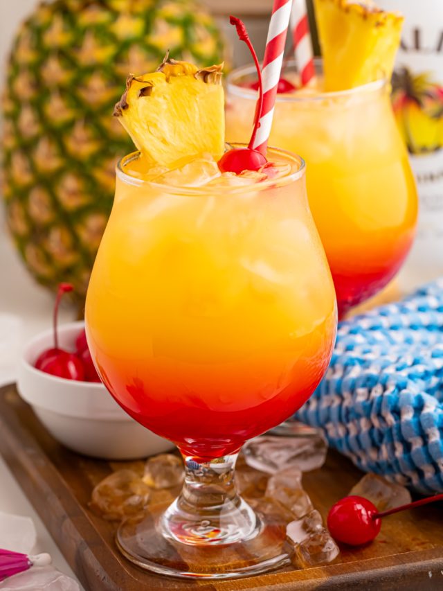 Malibu Sunset Cocktails