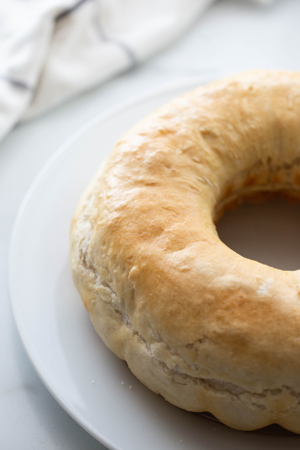 bundt bread on a plate