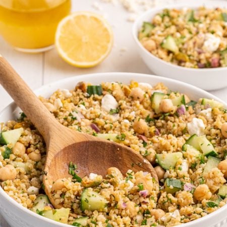 Famous Jennifer Aniston Salad in a bowl