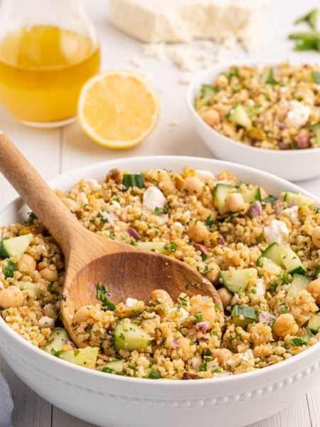 Famous Jennifer Aniston Salad in a bowl