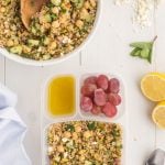 Famous Jennifer Aniston Salad in a lunch box