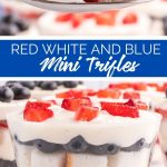 Red White and Blue Mini Trifles recipe from Family Fresh Meals