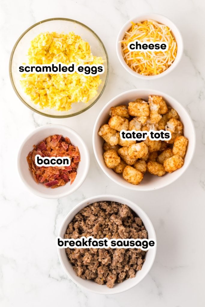 ingredient for breakfast totchos
