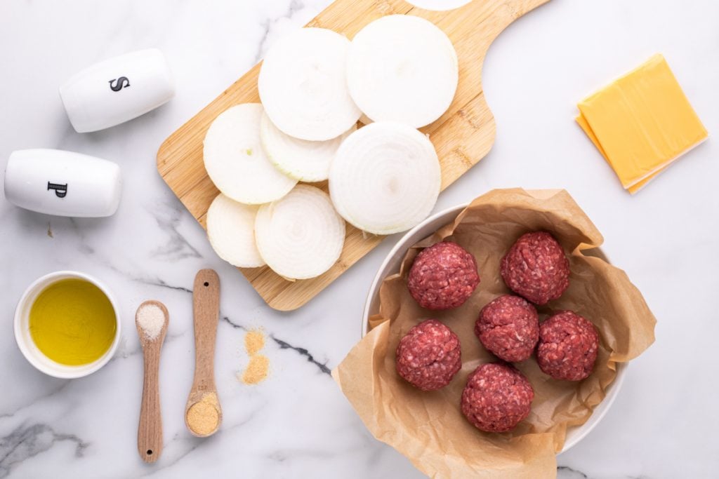 ingredients for Flying Dutchman Burgers