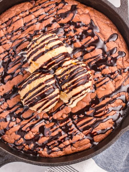 Skillet Brownies Recipe