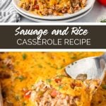 Easy Sausage and Rice Casserole Recipe recipe from Family Fresh Meals