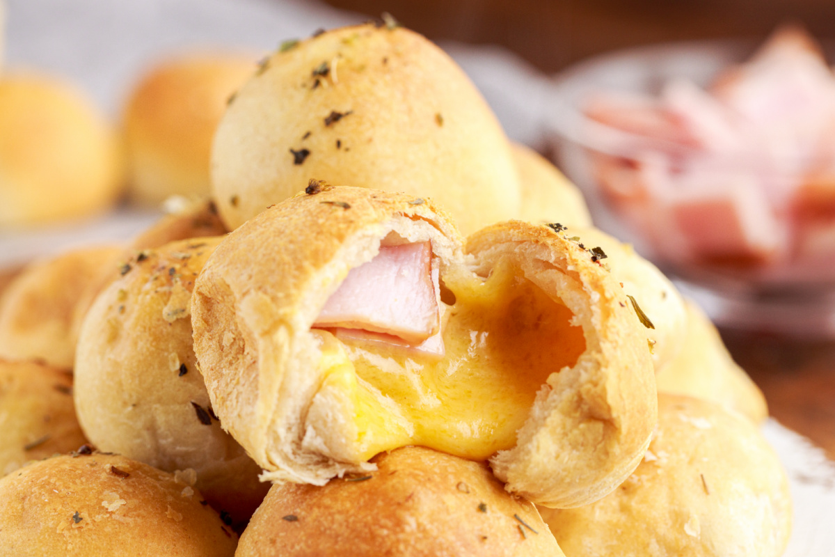 Air Fryer Ham and Cheese Biscuit Bombs Family Fresh Meals