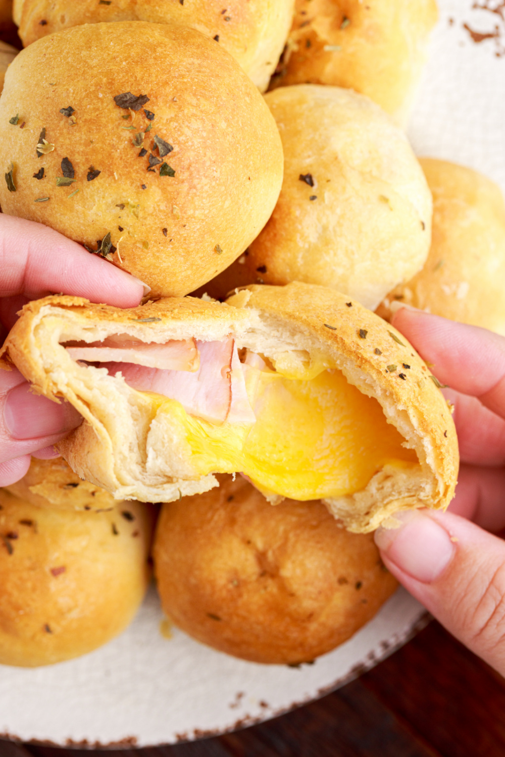 Air Fryer Ham and Cheese Biscuit Bombs Family Fresh Meals