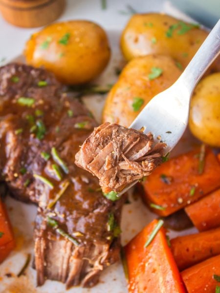 Dutch Oven Pot Roast recipe from Family Fresh Meals