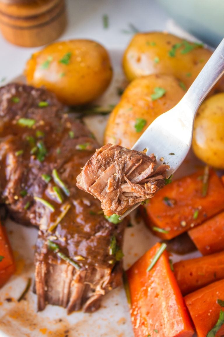 Dutch Oven Pot Roast recipe from Family Fresh Meals