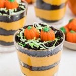 Pumpkin Patch Pudding Cups