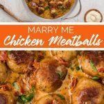 Marry Me Chicken Meatballs recipe from Family Fresh Meals
