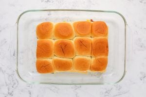 top half of buns added on top