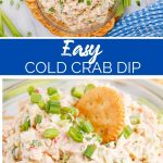 Easy Cold Crab Dip recipe from Family Fresh Meals