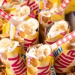 Walking Banana Pudding Desserts on a serving platter