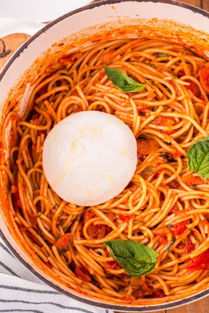 Creamy Burrata Pasta Recipe