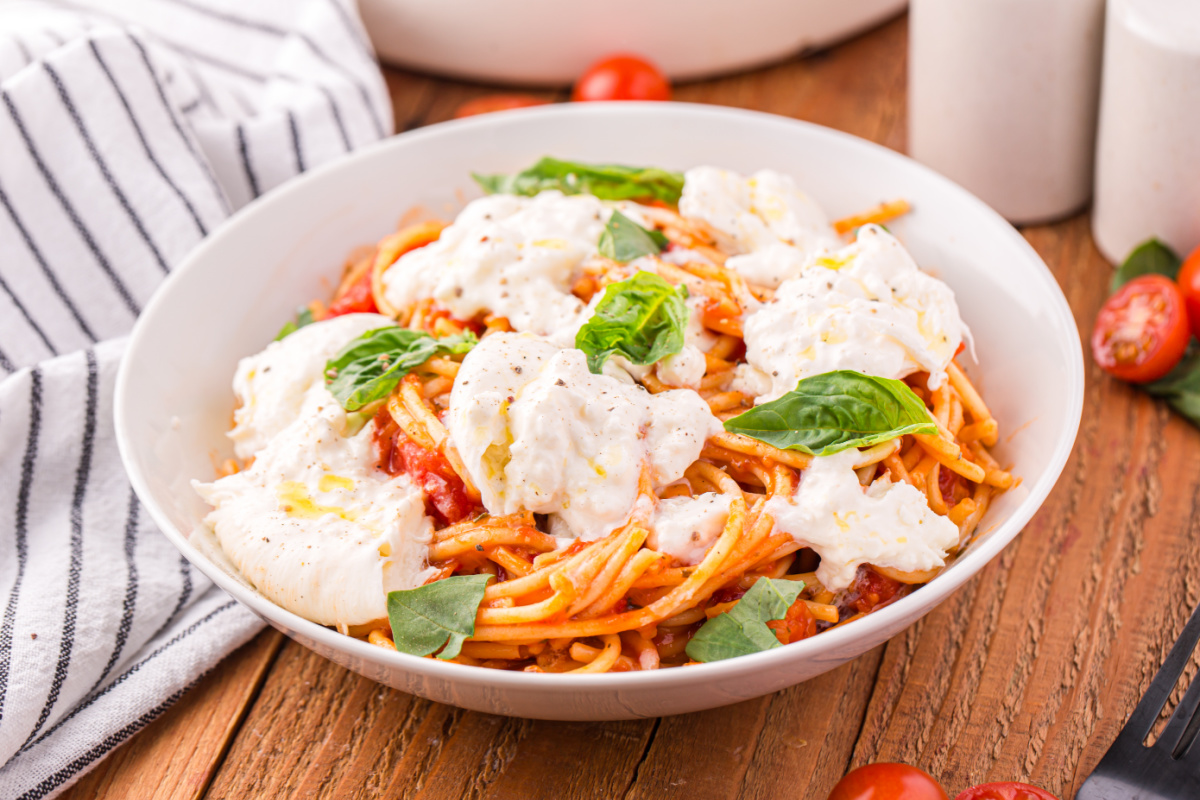 Creamy Mexican Pasta in a Bowl