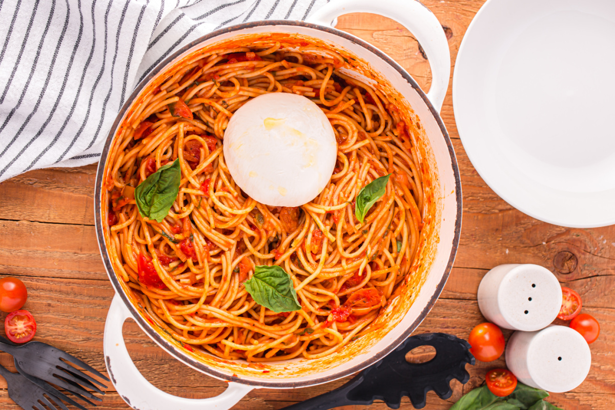 Creamy Mexican Pasta in a Pot