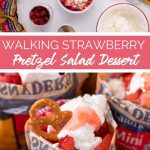 Walking Strawberry Pretzel Salad Dessert Recipe